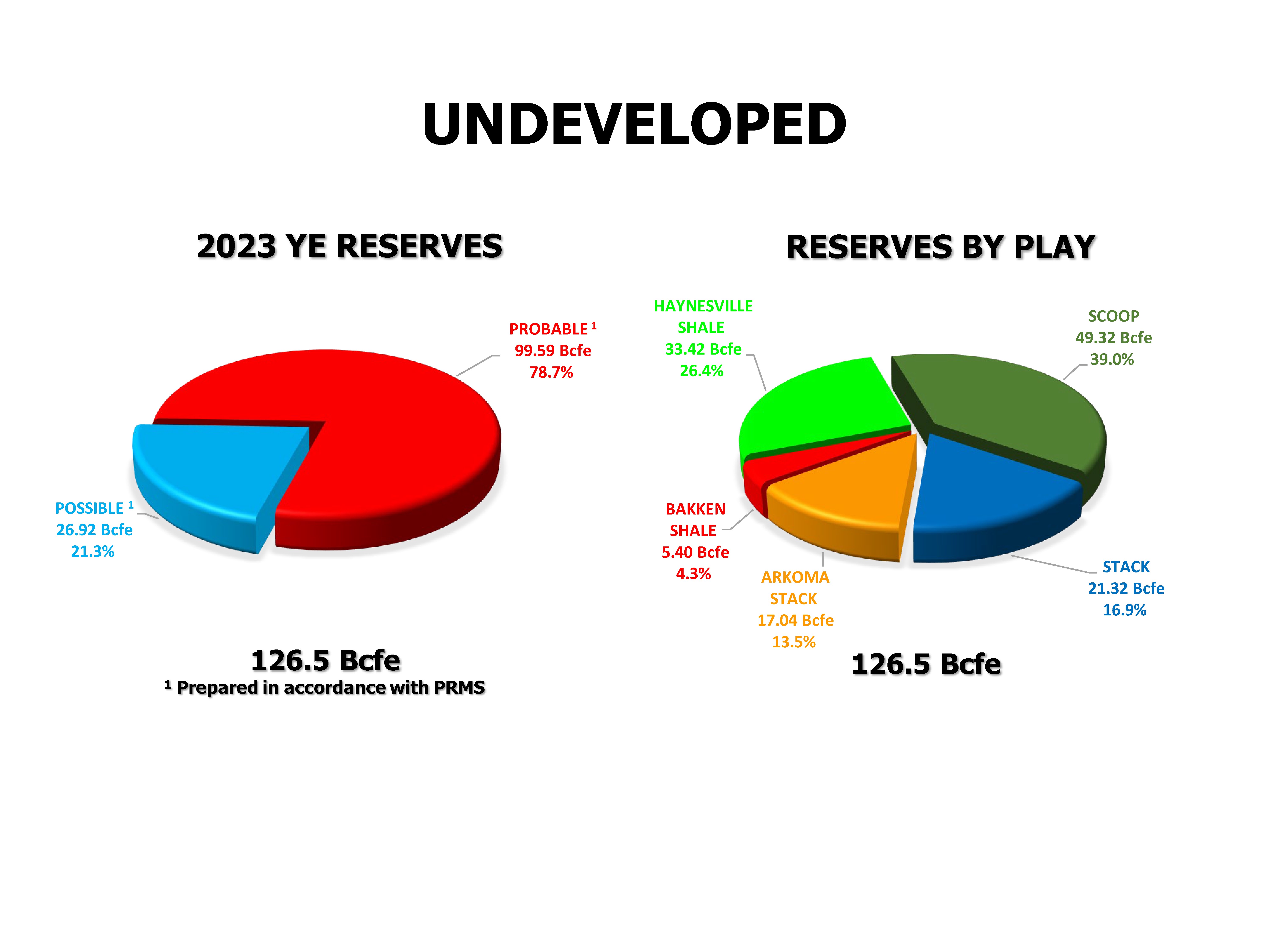 2023 YE Undeveloped Reserves